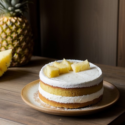 Tasty Pineapple Cake recipe image