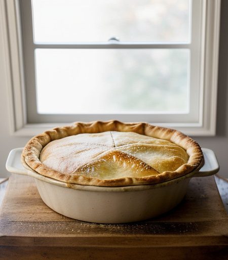 Tasty Turkey Pot Pie recipe image