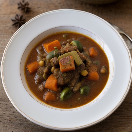 Tasty Vegetable Stew recipe image