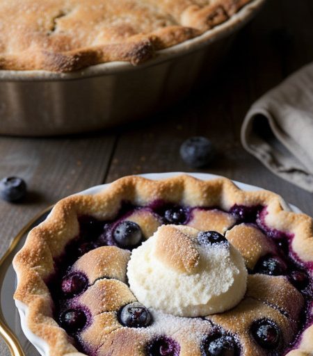 Tauraso's Blueberry Cobbler recipe image