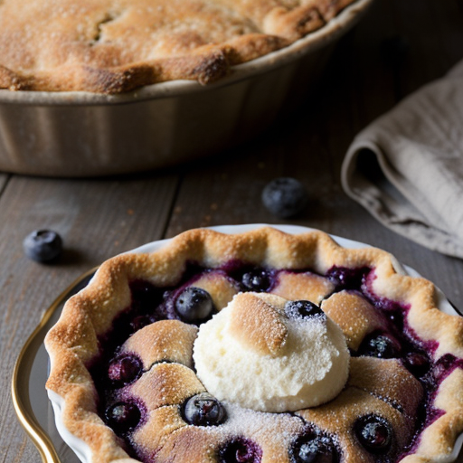 Tauraso's Blueberry Cobbler recipe image