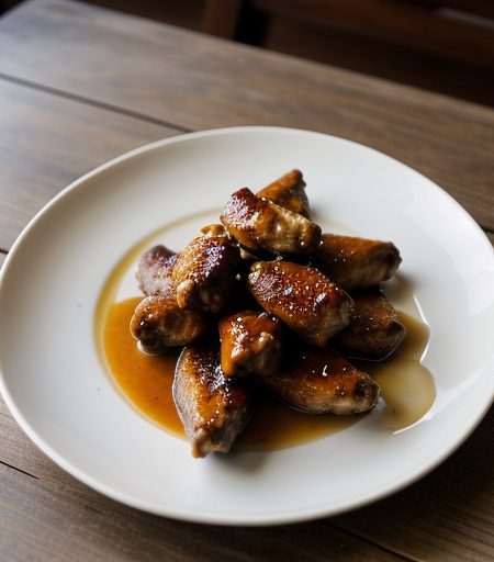 Tea-Smoked Chicken Wings recipe image