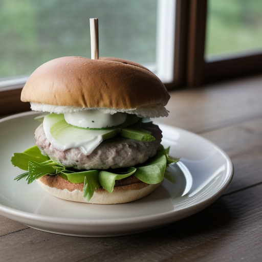 Tee-Pee Turkey Burger recipe image
