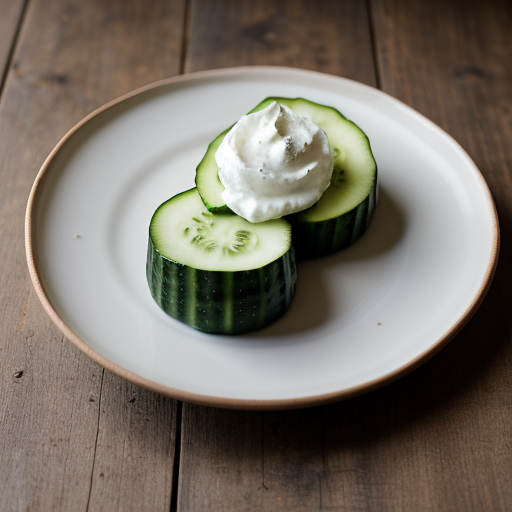 Teifeles Uboka Fozelek (Cucumbers With Sour C recipe image