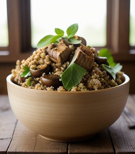 Tempeh & Bulgur Salad recipe image