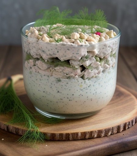 Tempeh Mock Chicken Salad recipe image