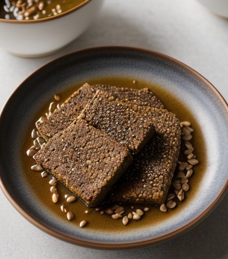Tempeh Paprikas With Tahini recipe image