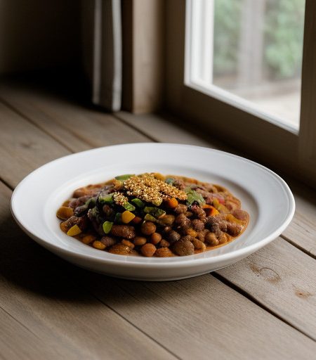 Tempeh & Vegetable Chili recipe image