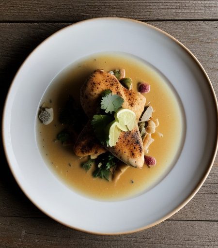 Tequila-Almond Chicken recipe image