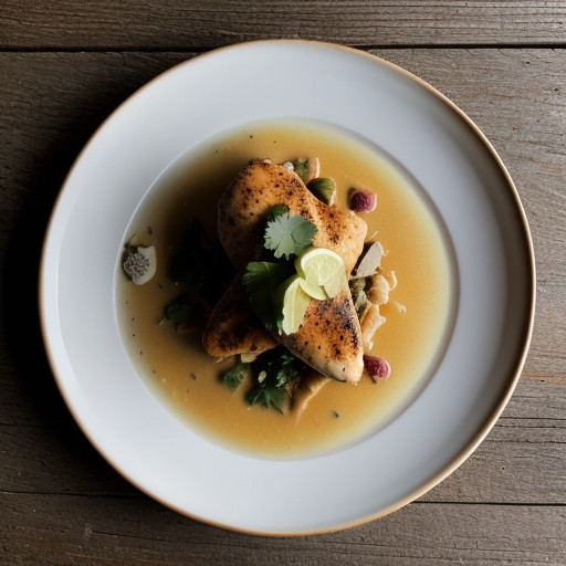 Tequila-Almond Chicken recipe image