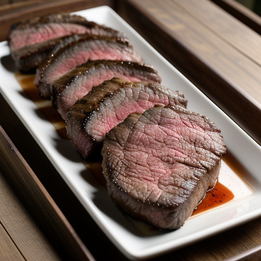 Tequila Bbq'd Beef Steaks recipe image