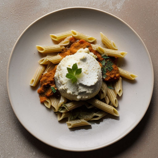 Tequila Sunrise Pasta Quattro Fromaggio recipe image