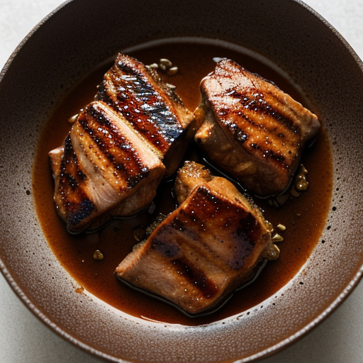 Teriyaki Barbecued Turkey Thighs recipe image