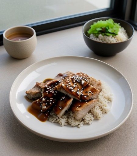 Teriyaki Chicken Combo recipe image