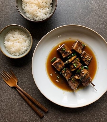 Teriyaki Chicken Kabobs recipe image