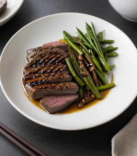 Teriyaki Flank Steak recipe image