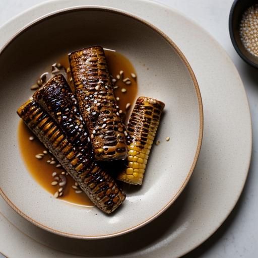 Teriyaki Grilled Corn recipe image