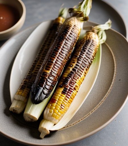 Teriyaki Grilled Corn recipe image