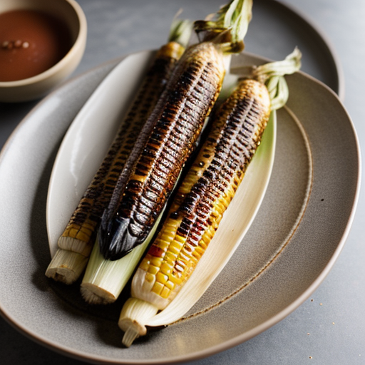 Teriyaki Grilled Corn recipe image
