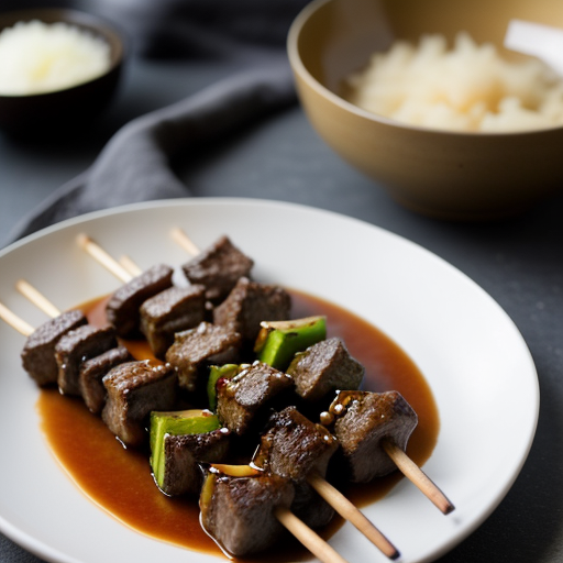 Teriyaki Lamb Kabobs recipe image