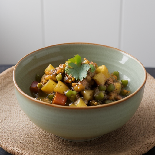 Teriyaki Tempeh & Pineapple Salsa recipe image