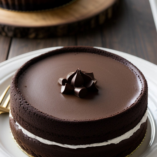 Terri's Chocolate Mousse Cake recipe image