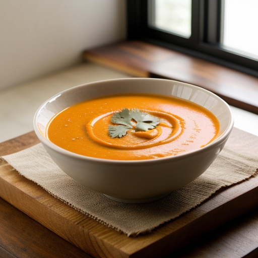 Tex-Mex Carrot Soup recipe image