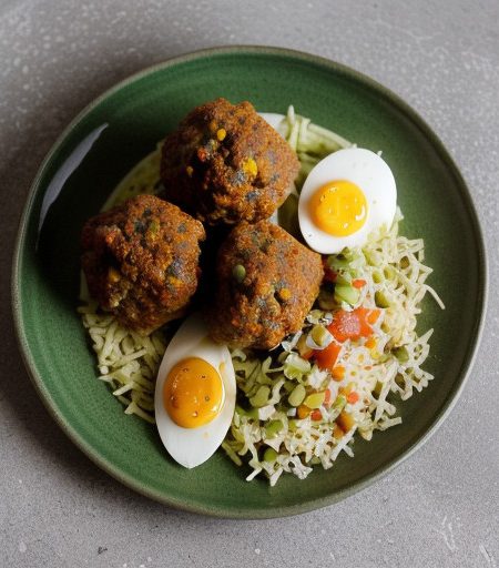 Tex-Mex Chili Meatballs With Zesty Tomato Salsa recipe image