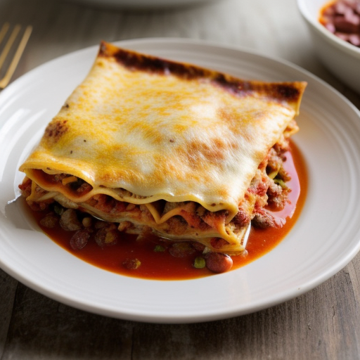 Tex-Mex Lasagne recipe image