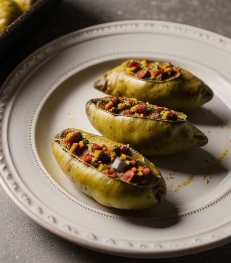 Tex-Mex Stuffed Potatoes recipe image