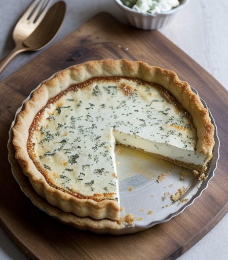 Texas Goat Cheese Tart recipe image