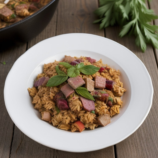Texas Style Jambalaya With Ham recipe image