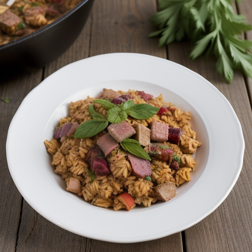 Texas Style Jambalaya With Ham recipe image