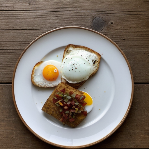 Texas Toast~ Chili & Eggs recipe image