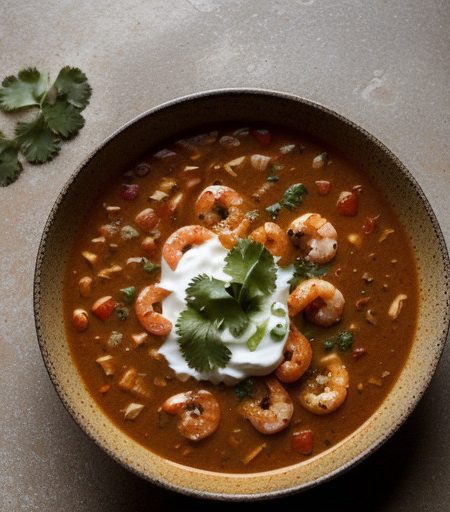 Tex's Shrimp Enchilada Soup recipe image