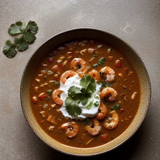 Tex's Shrimp Enchilada Soup recipe image