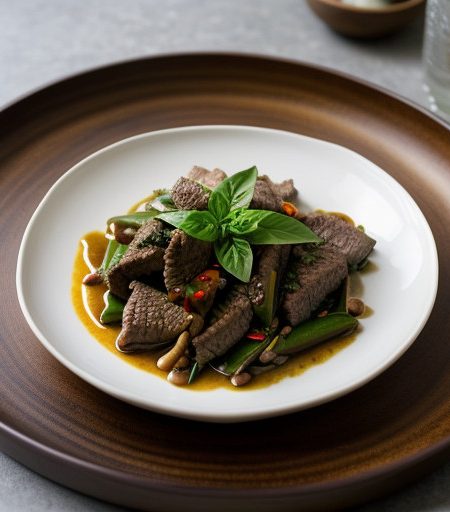 Thai Basil Beef recipe image