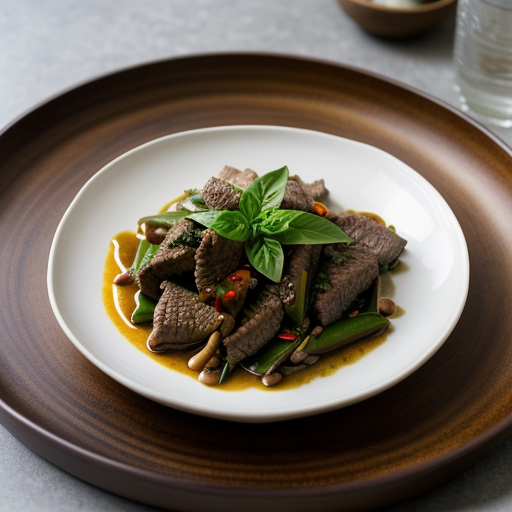 Thai Basil Beef recipe image