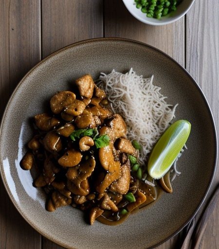 Thai Cashew Chicken recipe image