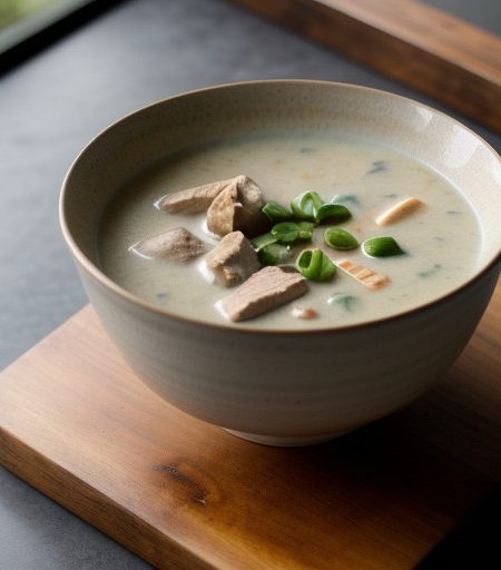 Thai Chicken & Coconut Milk Soup (Tom Ka Gai recipe image