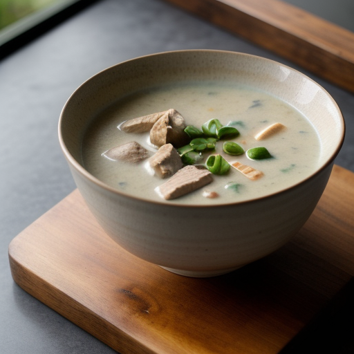 Thai Chicken & Coconut Milk Soup (Tom Ka Gai recipe image