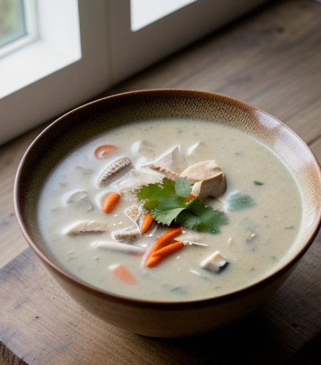 Thai Chicken Coconut Soup 2 recipe image