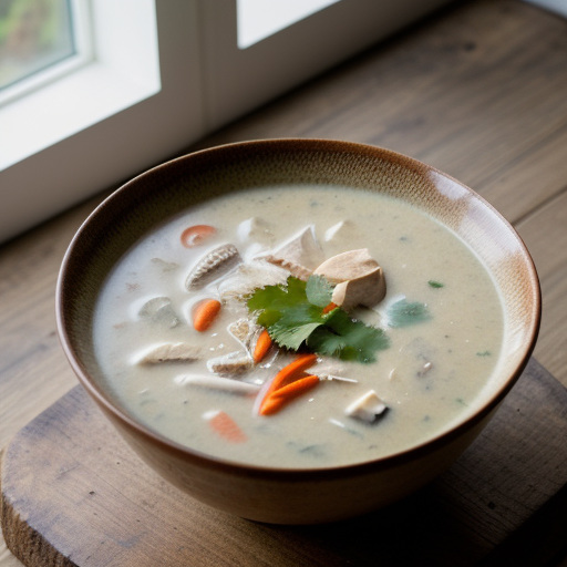 Thai Chicken Coconut Soup 2 recipe image