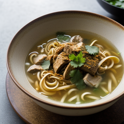 Thai Chicken & Noodle Soup recipe image