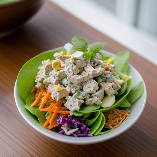 Thai Chicken Salad (8 PTS recipe image
