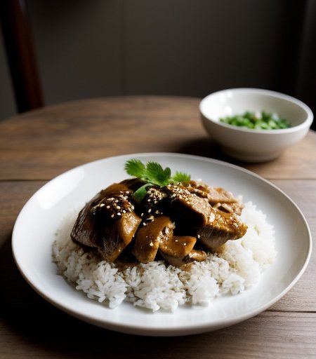 Thai Chicken With Rice recipe image