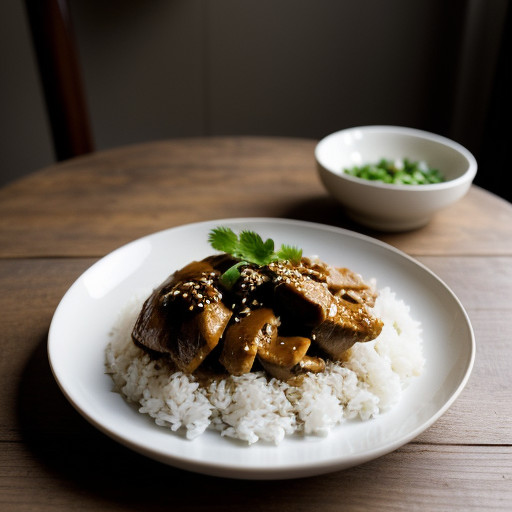 Thai Chicken With Rice recipe image