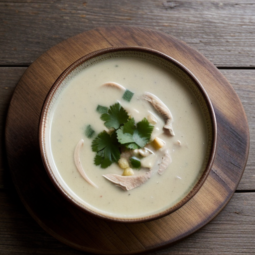 Thai Chicken and Coconut Milk Soup recipe image