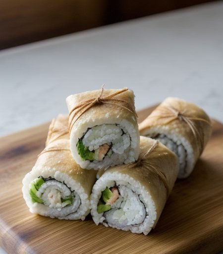 Thai Crab Rolls recipe image