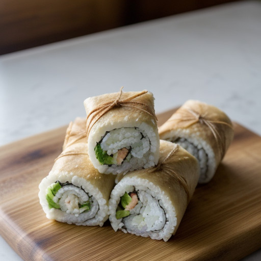 Thai Crab Rolls recipe image